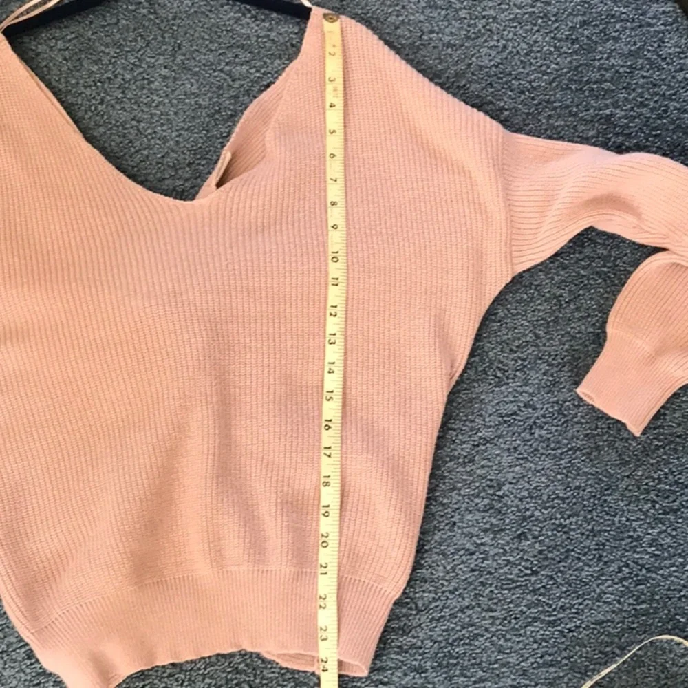 O & O Mauve Pink Sweater NWOT Sz M - Picture 7 of 8